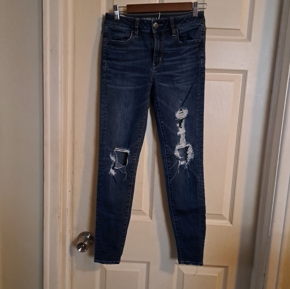 American eagle hi-rise Jeggings size 4 - Picture 1 of 10